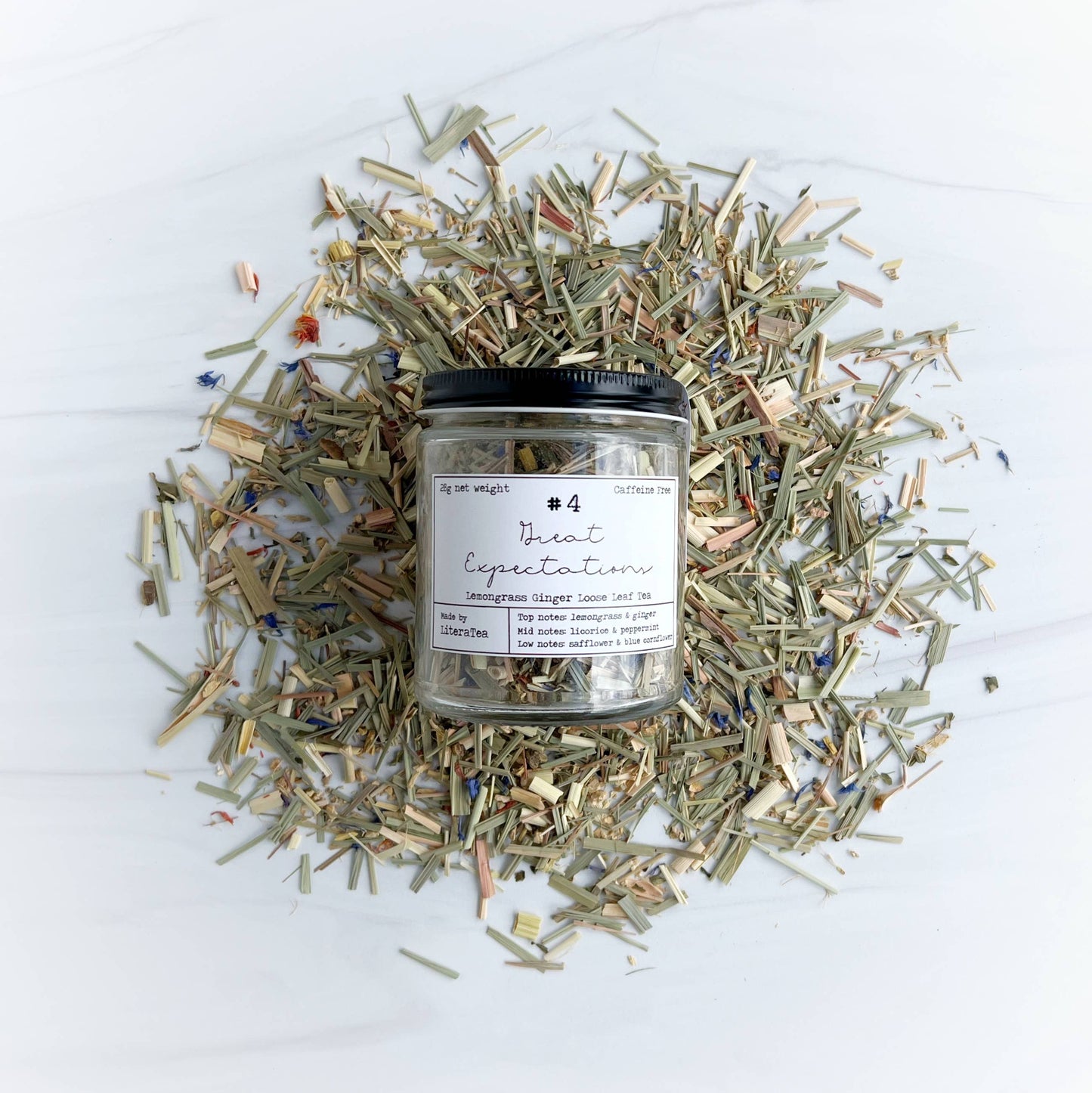 Fly Paper Products - Great Expectations Lemongrass Ginger Loose Leaf Tea