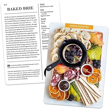 The Cheese Board Deck, 50 Cards for Styling Spreads, Savory and Sweet by Meg Quinn