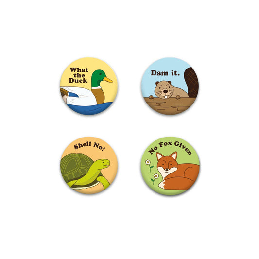 Seltzer Goods - Animal Expletives Magnet Set